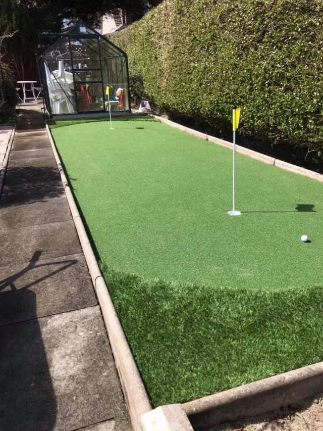 Home garden artificial putting green